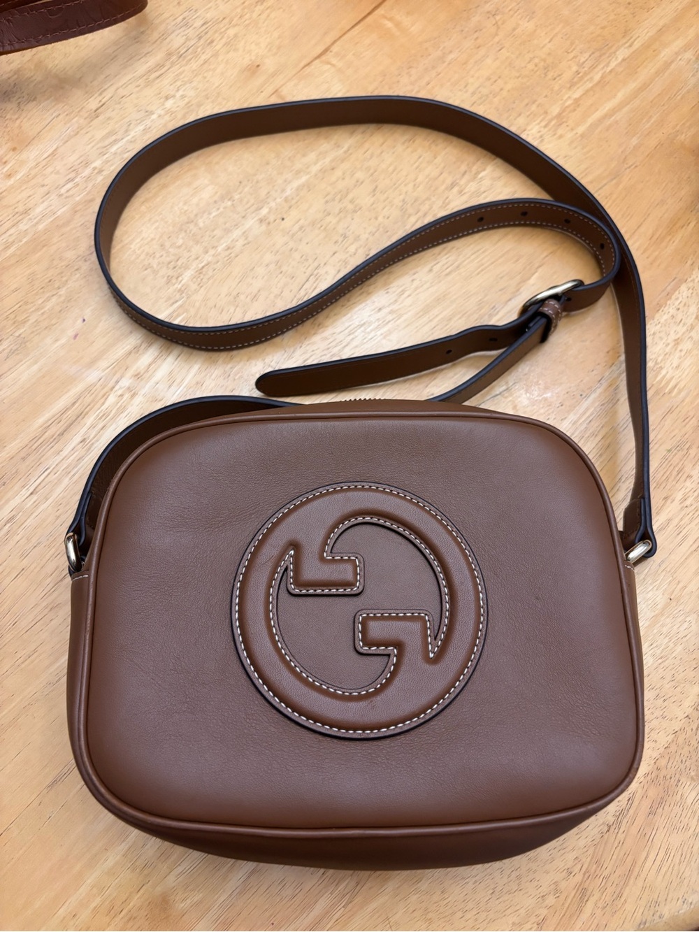 Gucci Blondie Mini Leather Shoulder Bag